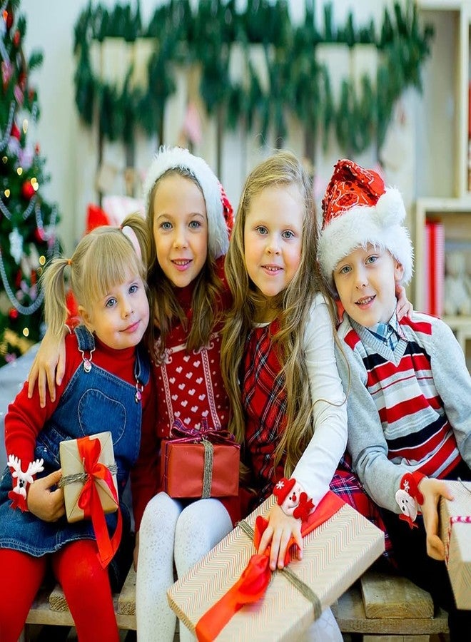 AMYCAUR Merry Christmas Hand Slap Wristbands for Kids, Girl & Boy, Adults Slap Bands are Perfect for Christmas Parties, Birthdays, and New Year Celebrations Return Gifts for Kids (4 Pcs) - Image 5